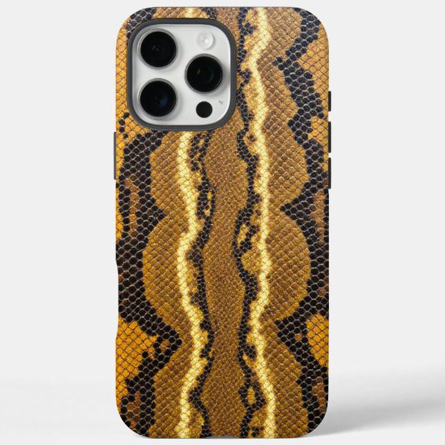  Serpent Guard : Yellow Leopard Skin Case-Mate iPhone Case (Back)