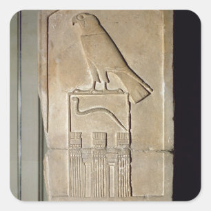 Serpent king stela, c.3000 BC (limestone) (also se Square Sticker