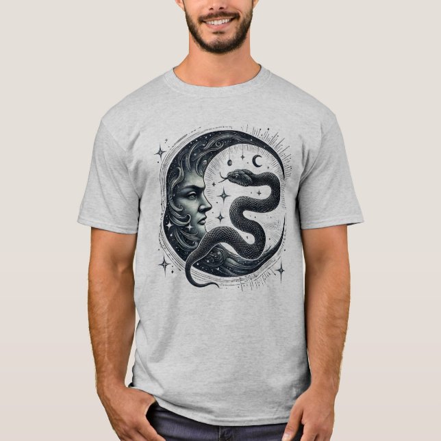 Serpent Moon T-Shirt (Front)