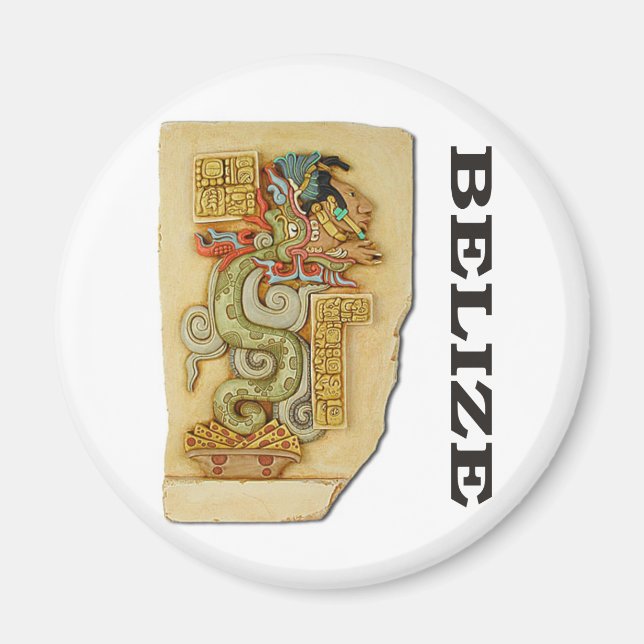 Serpent Pacal Magnet (Front)