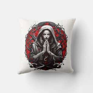 Serpent Priestess of the Shadow Grove Cushion