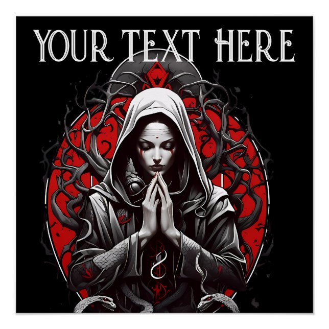 Serpent Priestess of the Shadow Grove Poster (Front)