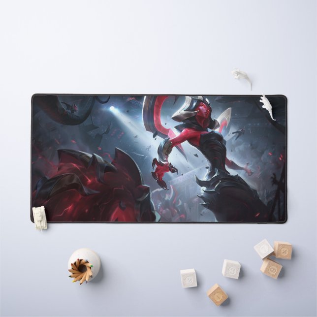 Serpent’s Embrace Gaming Desk Mat | Assassin fans (Kids Table)