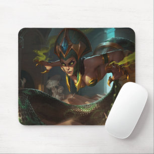 Serpent’s Embrace Gaming Mousepad   Snake Witch