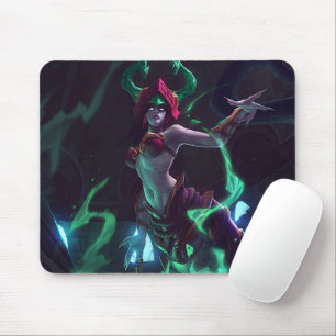 Serpent’s Embrace Gaming Mousepad   Snake Witch