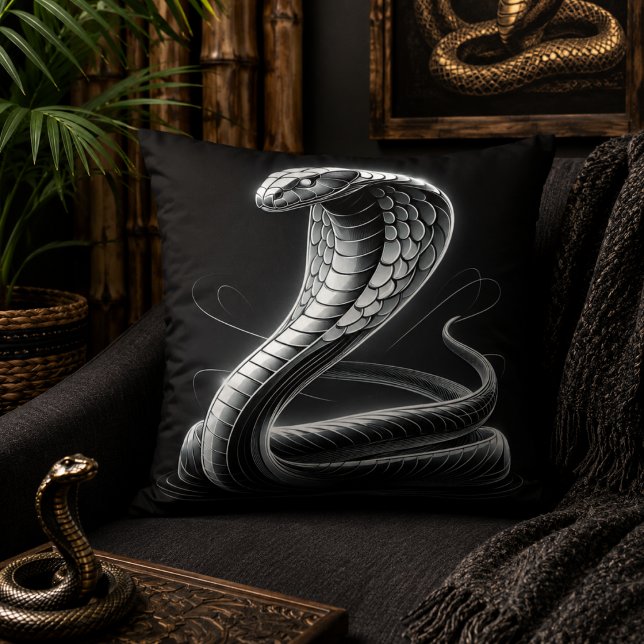 Serpentine Comfort: Cobra-Shaped Pillow for Exotic (Serpentine Comfort: Cobra-Shaped Pillow for Exotic)