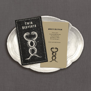 Serpents  Business Card