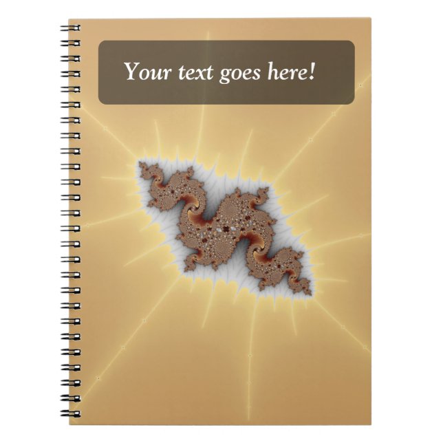 Serpus - Fractal Art Notebook (Front)