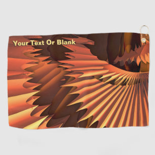 Serrations Golf Towel