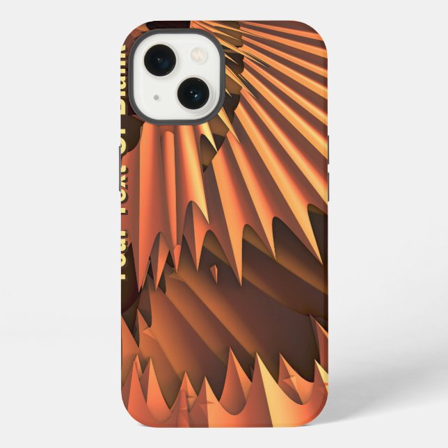 Serrations iPhone Case (Back)