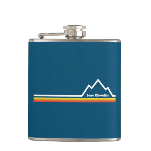 Serre Chevalier France Hip Flask