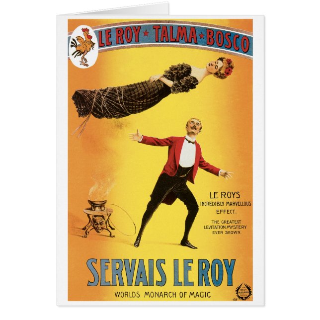 Servais Le Roy ~ Vintage Monarch of Magic Act (Front)