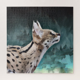 Serval Cat Jigsaw Puzzle