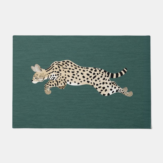 Serval Large Doormat (Front)