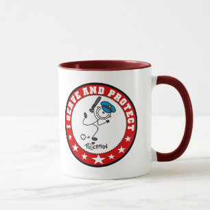 Serve and Protect Policeman Mug