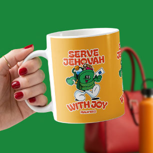 Serve Jehovah with Rejoicing – Psalm 100:2 Coffee Mug