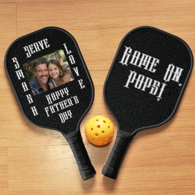 Serve & Smash with Love Pickleball Paddle (Creator Uploaded)