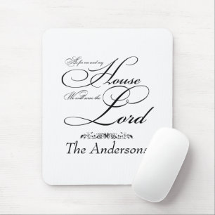 Serve the Lord personalised Mouse Pad