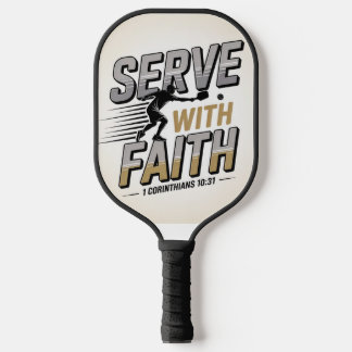 Serve With Faith Christian Pickleball Paddle