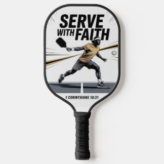 Serve With Faith Christian Pickleball Paddle