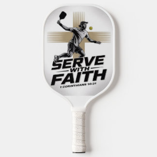 Serve With Faith Christian Pickleball Paddle