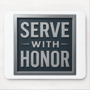 Serve With Honor™ LDS Mouse Pad