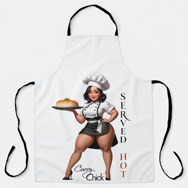 Served Hot Apron (Front)