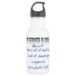 Server is Down 532 Ml Water Bottle