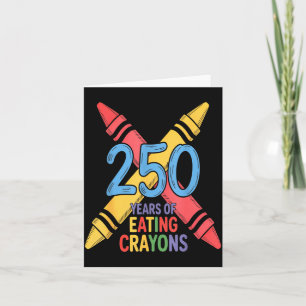 Service 250 Years 1776-2026 250th Birthday  Card