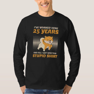 Service anniversary 25 years anniversary 25 years T-Shirt