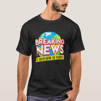 Service Anniversary 30 Years Company Anniversary A T-Shirt