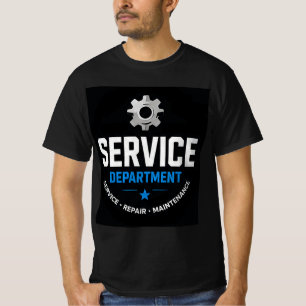 🏢 Service Department Automotive Staff 🏢 T-Shirt