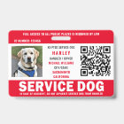Service Dog Photo ID QR Code