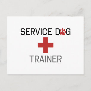 Service Dog Trainer Postcard