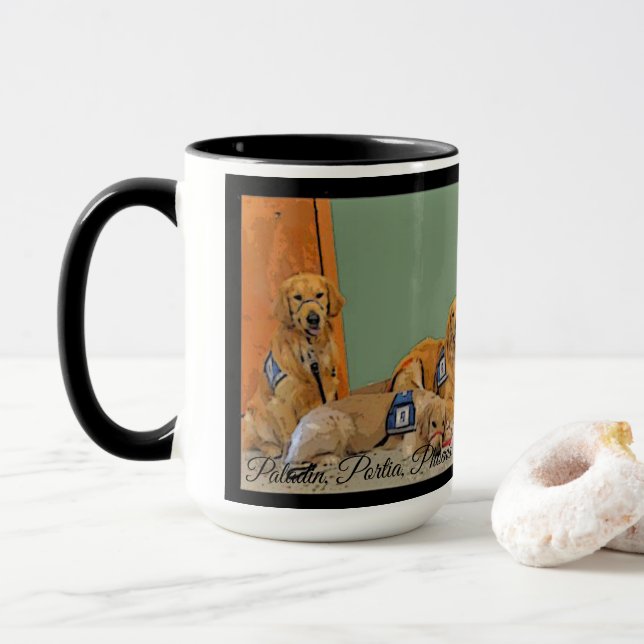 Service Dogs Mug (With Donut)