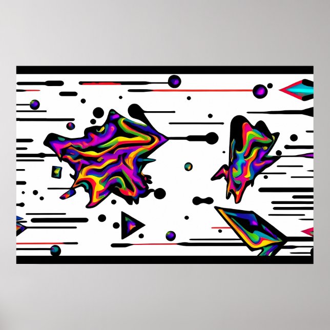 Service in Flight - Ken Gauge Art Poster (Front)