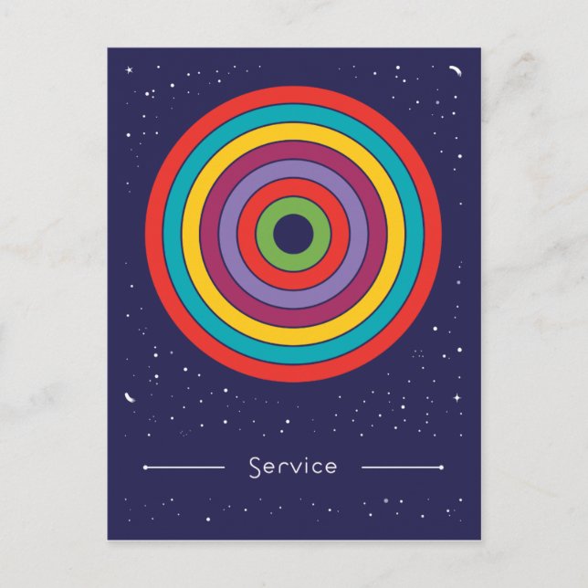 Service Postcard (Front)