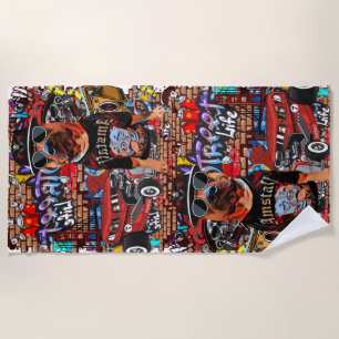 SERVIETTE DE PLAGE BEACH TOWEL