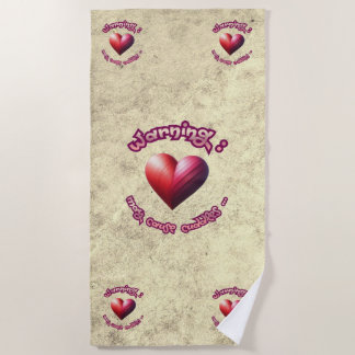 Serviette de plage - Jamming! Secret Crush Beach  Towel