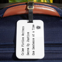 Serving Justice Luggage Tag