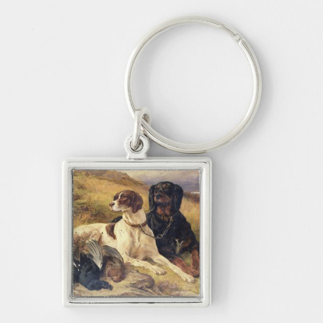 Serving the Guns Key Ring (Front)