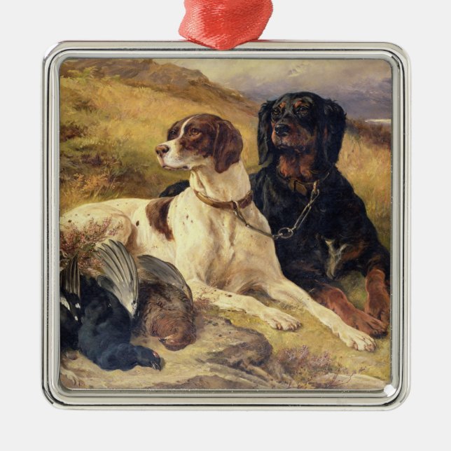 Serving the Guns Metal Tree Decoration (Front)