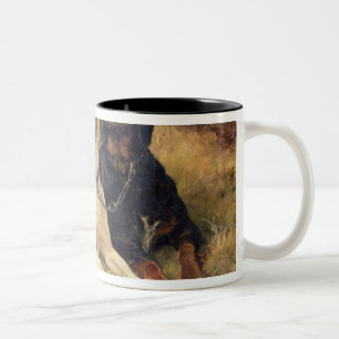 Serving the Guns Two-Tone Coffee Mug