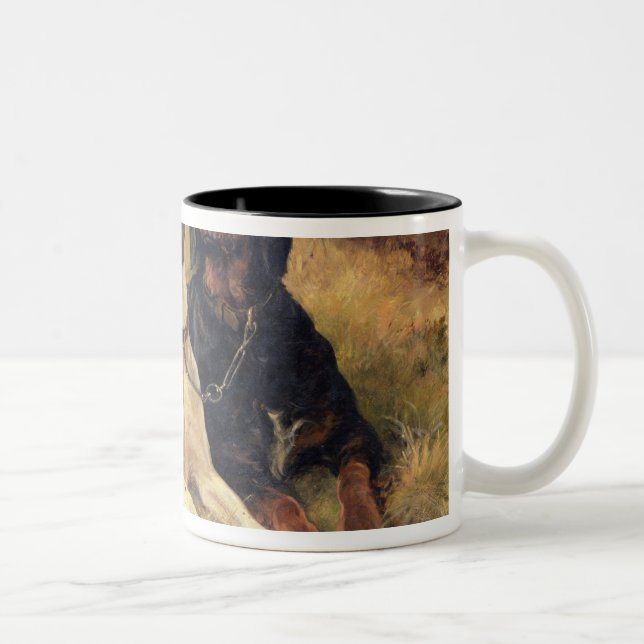 Serving the Guns Two-Tone Coffee Mug (Right)