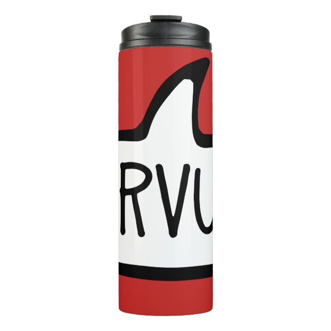 SERVUS! Austrian And Bavarian Hello Speech Bubble Thermal Tumbler (Front)