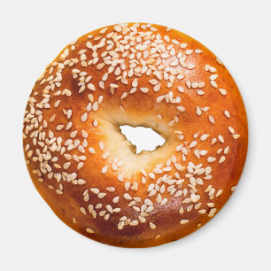 Sesame Bagel Magnet