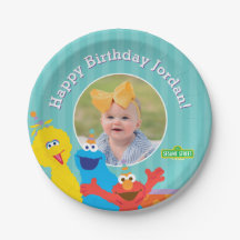 Sesame Pals Birthday Pattern