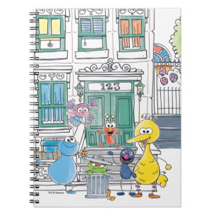 Sesame Pals Doodley Graphic Notebook