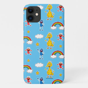 Sesame Pals Rainbow Doodley Pattern iPhone 11 Case