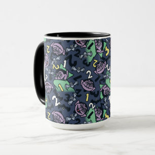 Sesame Sesame   Count von Count Doodle Pattern Mug